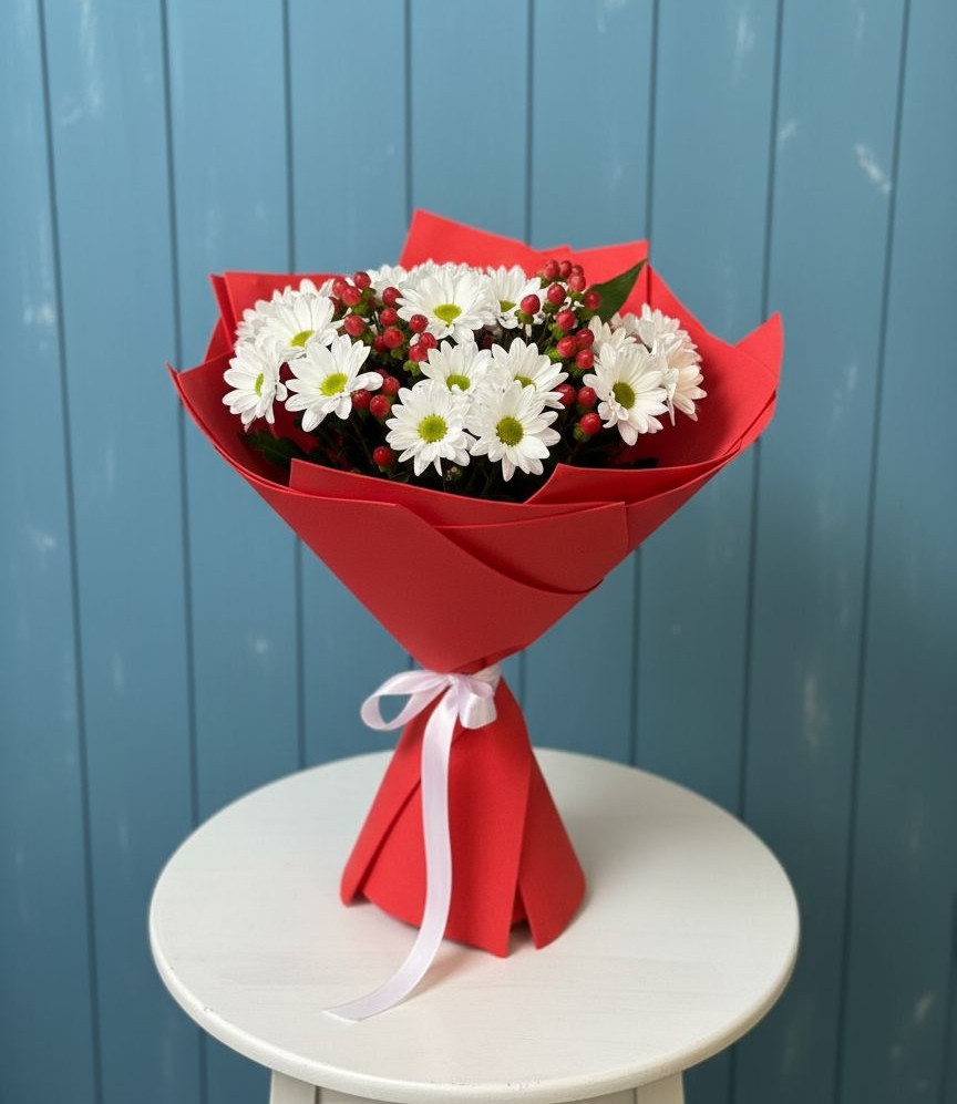 Букет цветов из: Хризантемы в Архангельском Ставропольского края