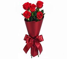 Букет 5 Красных роз Эдлесс Лав в Архангельском Ставропольского края