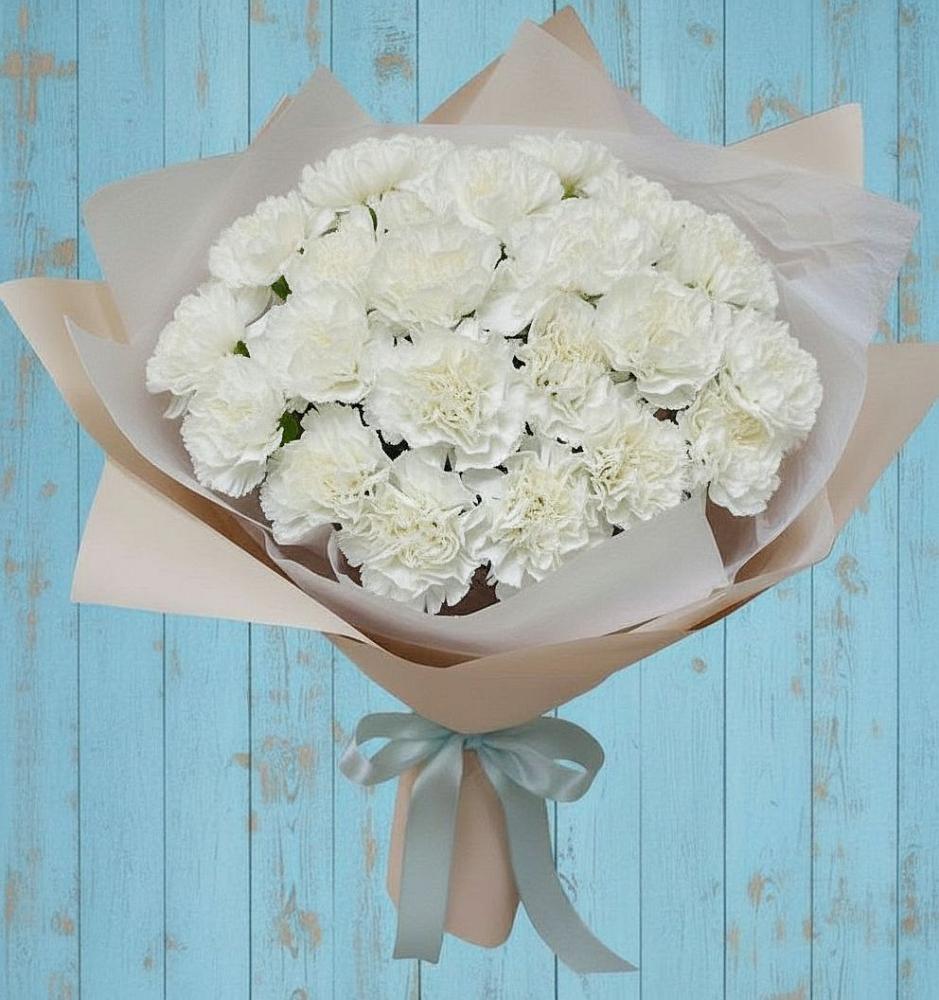 Букет цветов из: Гвоздики в Архангельском Ставропольского края