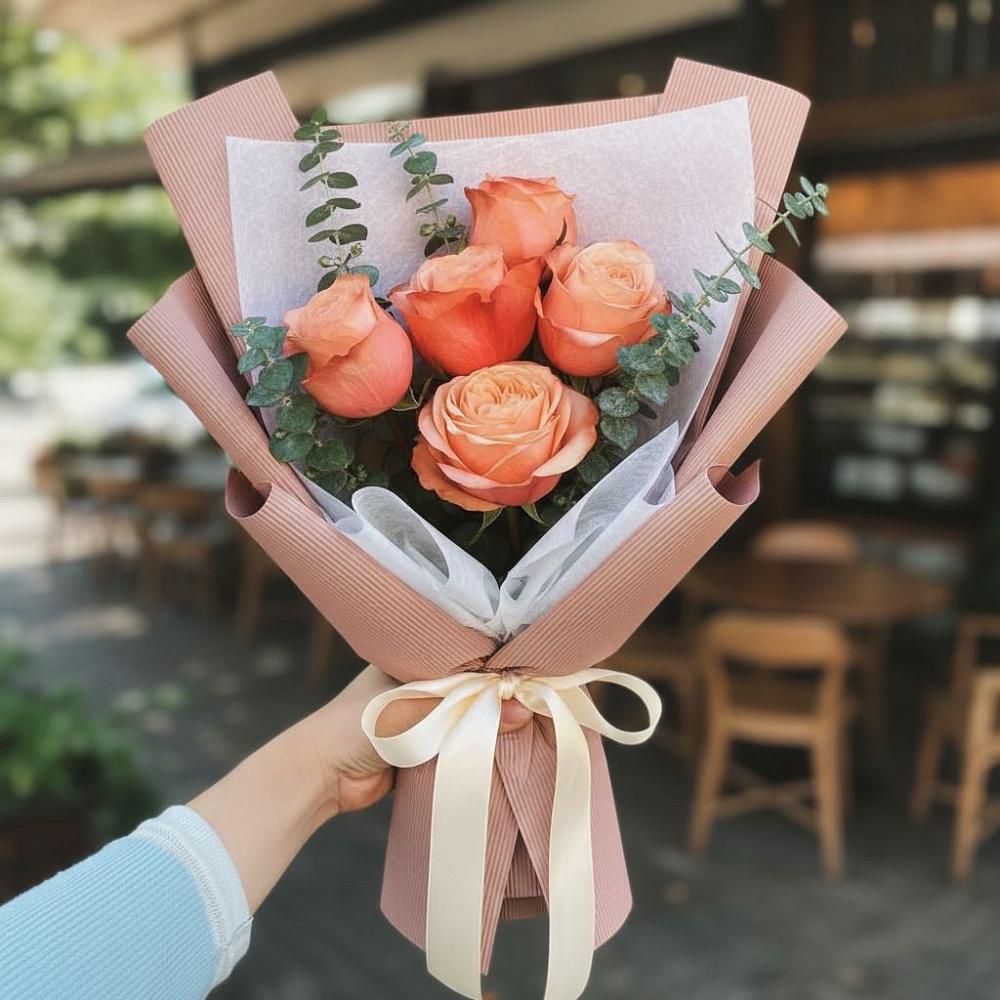 Букет цветов из: Розы в Архангельском Ставропольского края