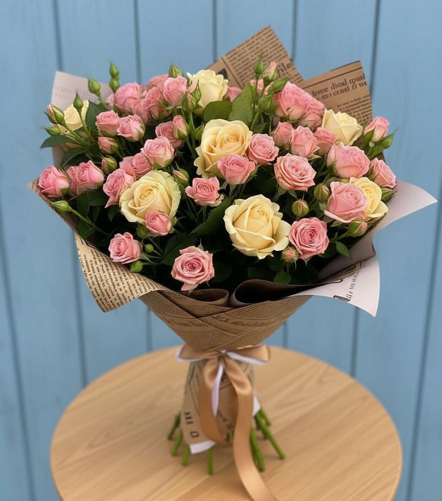 Букет цветов из: Розы в Архангельском Ставропольского края