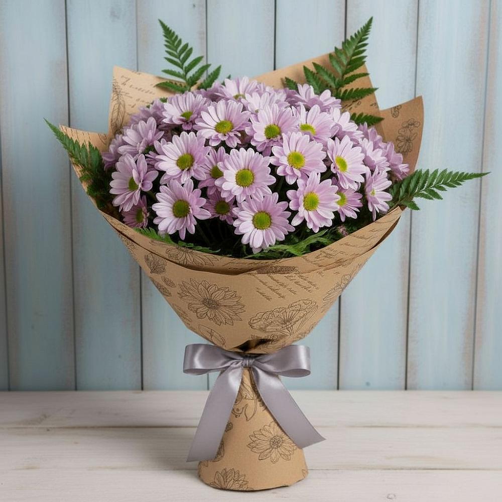 Букет цветов из: Хризантемы в Архангельском Ставропольского края