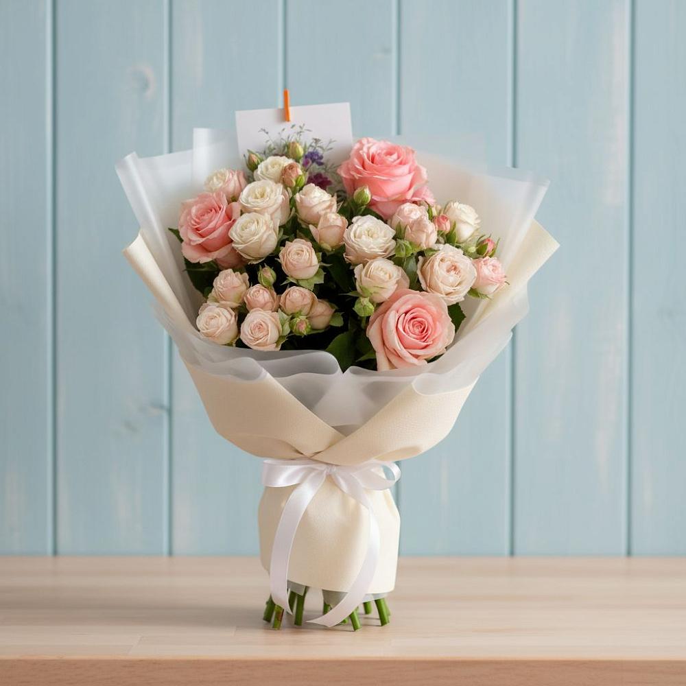 Букет цветов из: Розы в Архангельском Ставропольского края