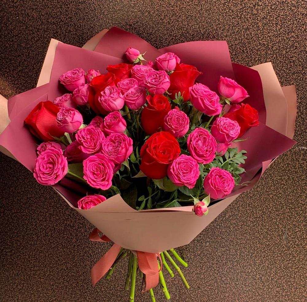 Букет В объятьях нежности в Архангельском Ставропольского края