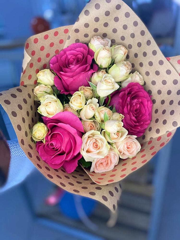 Букет цветов из: Розы в Архангельском Ставропольского края