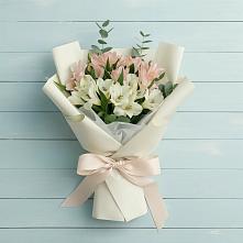 Букет цветов из:  Альстромерии в Архангельском Ставропольского края
