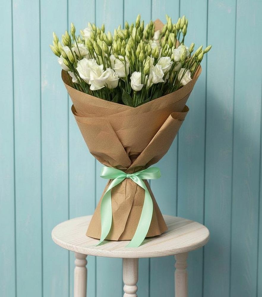 Букет цветов из: Лизиантусы в Архангельском Ставропольского края