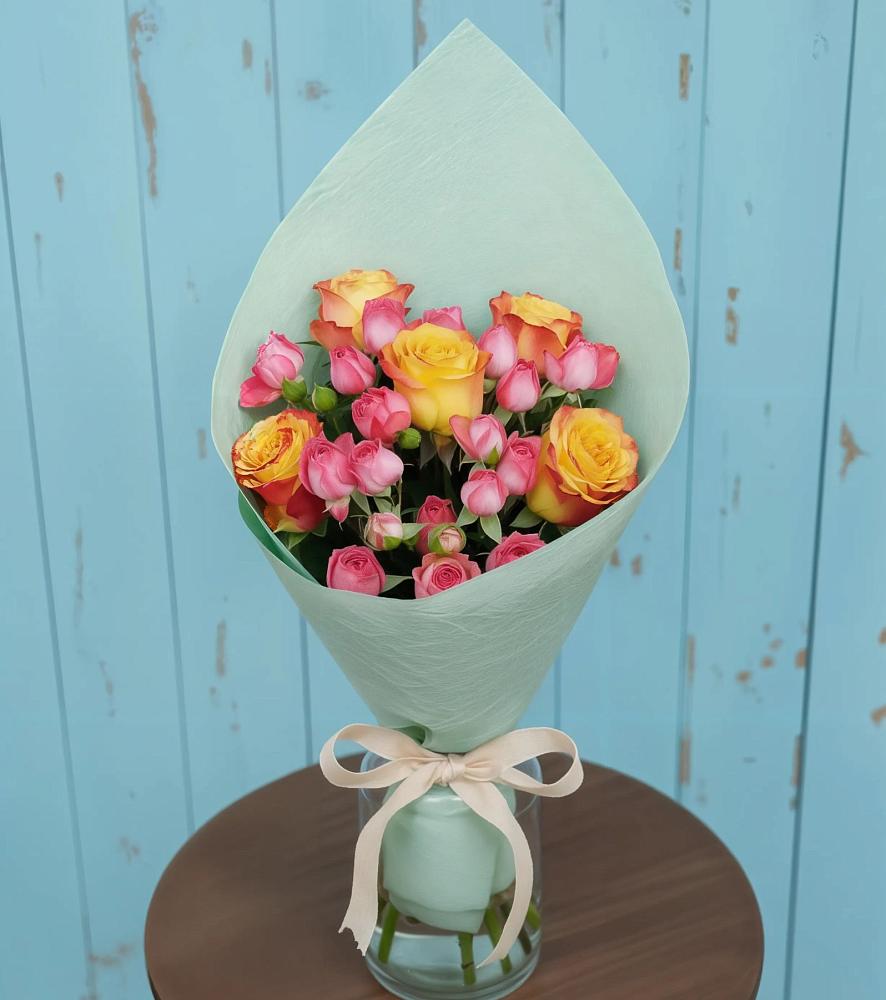 Букет цветов из: Розы в Архангельском Ставропольского края