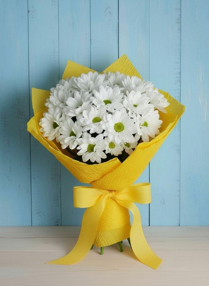 Букет цветов из: Хризантемы в Архангельском Ставропольского края