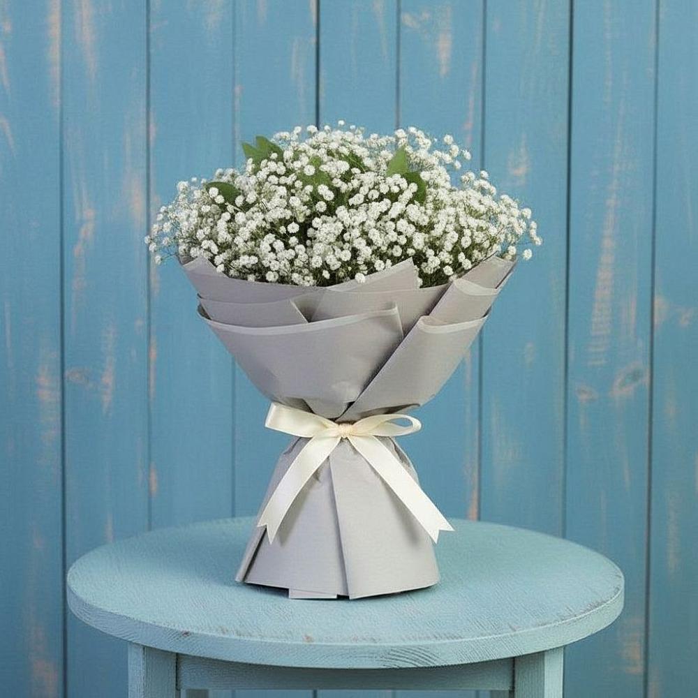 Букет цветов из: Гипсофила в Архангельском Ставропольского края