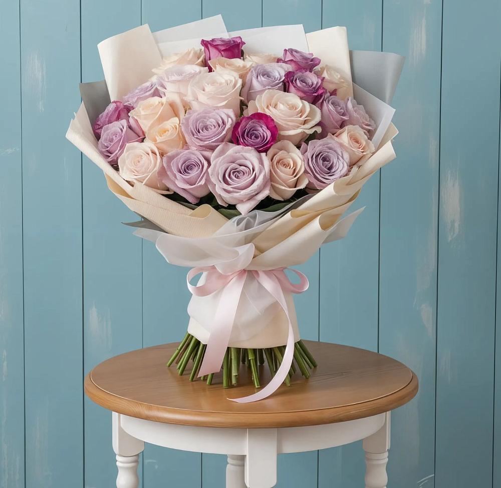 Букет цветов из: Розы в Архангельском Ставропольского края