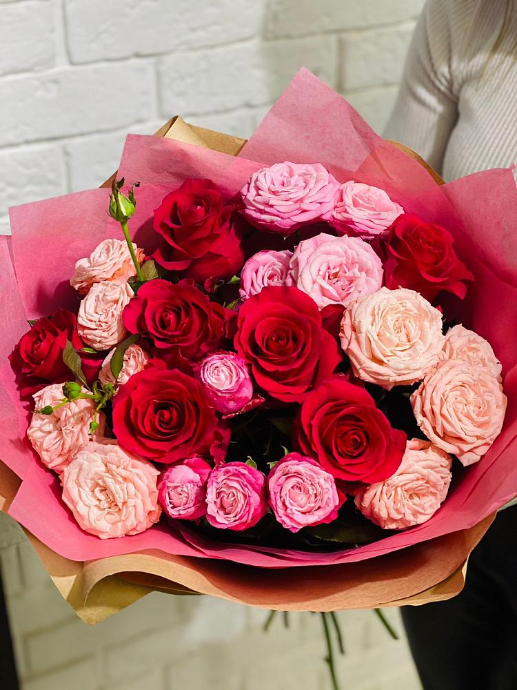 Букет цветов из: Розы в Архангельском Ставропольского края