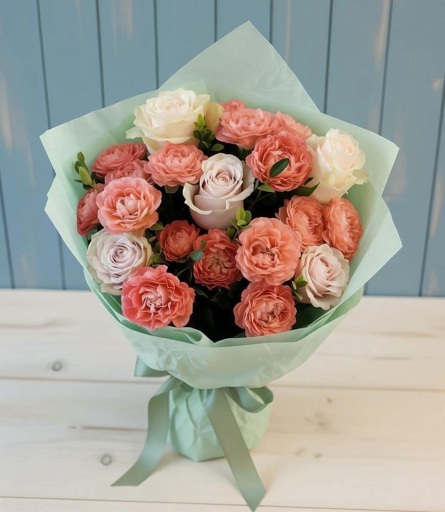 Букет цветов из: Розы в Архангельском Ставропольского края