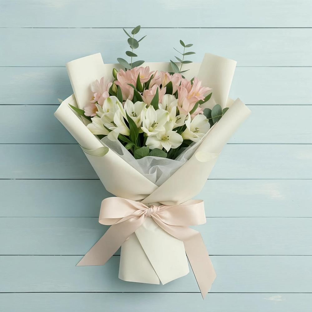 Букет цветов из: Альстромерии в Архангельском Ставропольского края