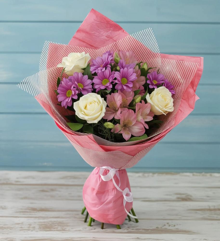 Букет цветов из: Герберы в Архангельском Ставропольского края