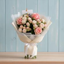 Букет цветов из:  Розы в Архангельском Ставропольского края
