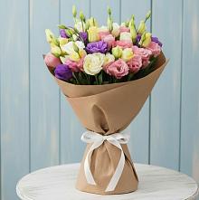 Букет цветов из:  Лизиантусы в Архангельском Ставропольского края